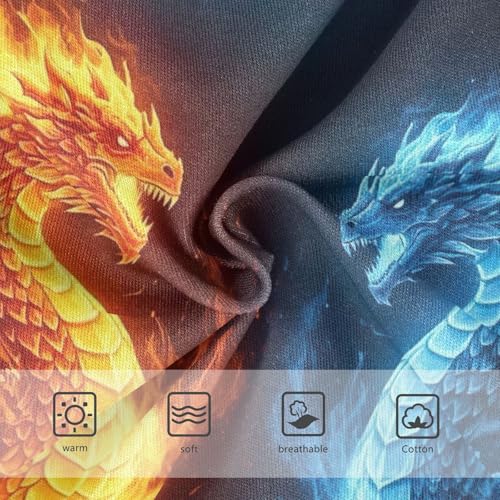 Dragons Fire Ice Underwear Toddler Girl, Kids Underwear, 2T–8 Years3