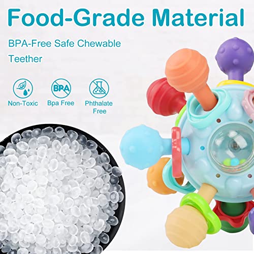 Joozmui-Beisring-Baby-Spielzeug-ab-3-6-9-Monate-Greifball-Babyspielzeug-ab-0-6-Monate-Motorikspielzeug-Sensorik-Spielzeug-Montessori-Spielzeug-Baby-Rassel-Baby-Geschenk-fur-Babys-0-12-Monate