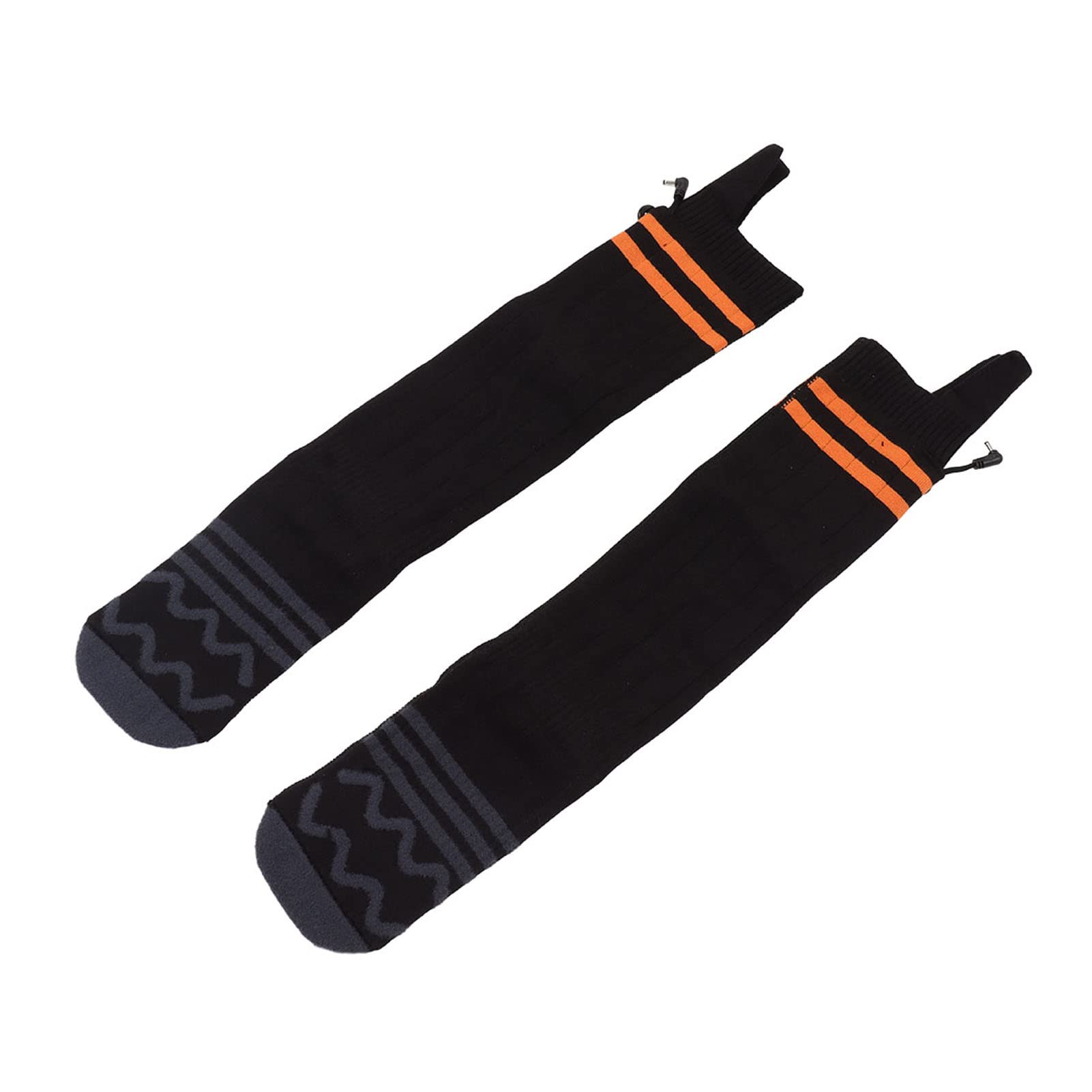 Chaussettes Chaudes d'hiver Semelles complètes Chaussettes chauffées Thermiques pour Hommes Femmes en Plein air Ski de Chasse
