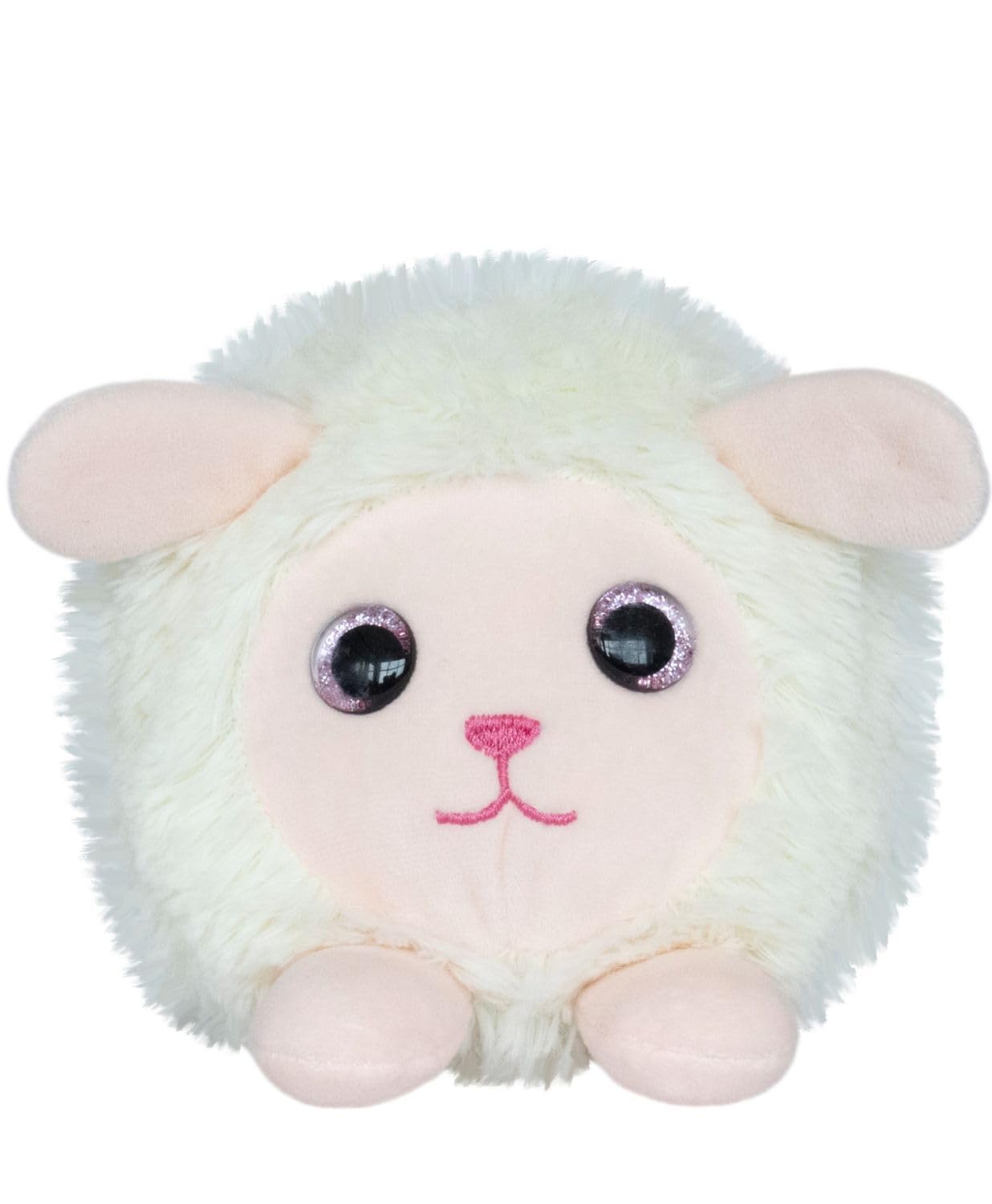Sheep Face Plush - Lovingly Detailed - Quality & Soft Stuffed Animal Toy - Ideal Gift for Kids, Boys, Girls - 14 cm