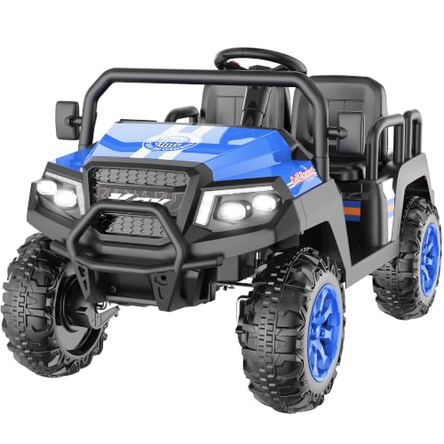 Kids Electric Ride-On Truck 24V 4-Seater Remote Music
