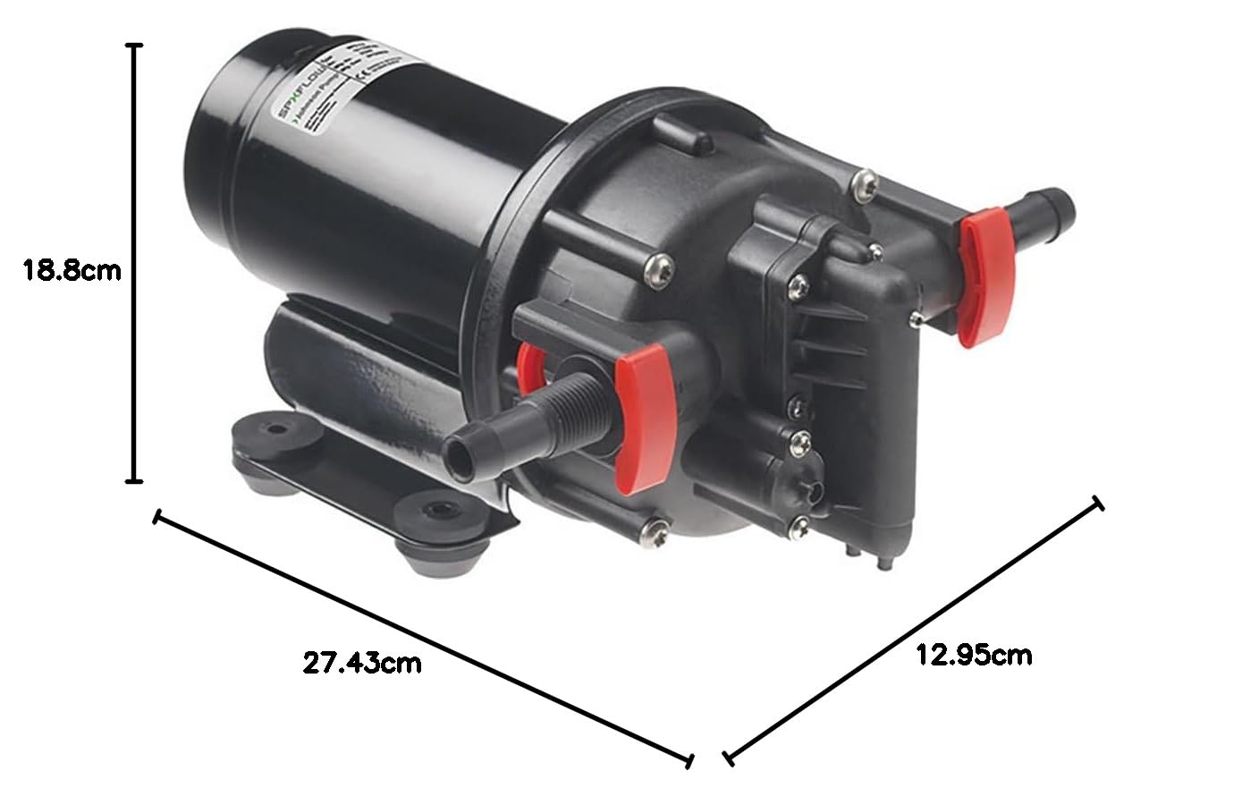Johnson Pumps - 10-13406-103 Aqua Jet WPS 4.0 GPM 12V NPT 2.8