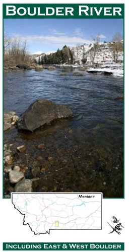 Boulder River 11x17 Flyfishing Map