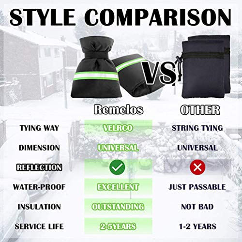 YARNOW Meias para uso ao ar livre com isolamento à prova d'água para proteção contra congelamento d