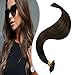 Produktbild YoungSee 50g U Tip Keratin Bonding Extensions 100% Remy Echthaar Balayage #2 Dunkelste Braun mit #6 Mittelbraun Glatt Dickes Haare 1g/strand 35 cm