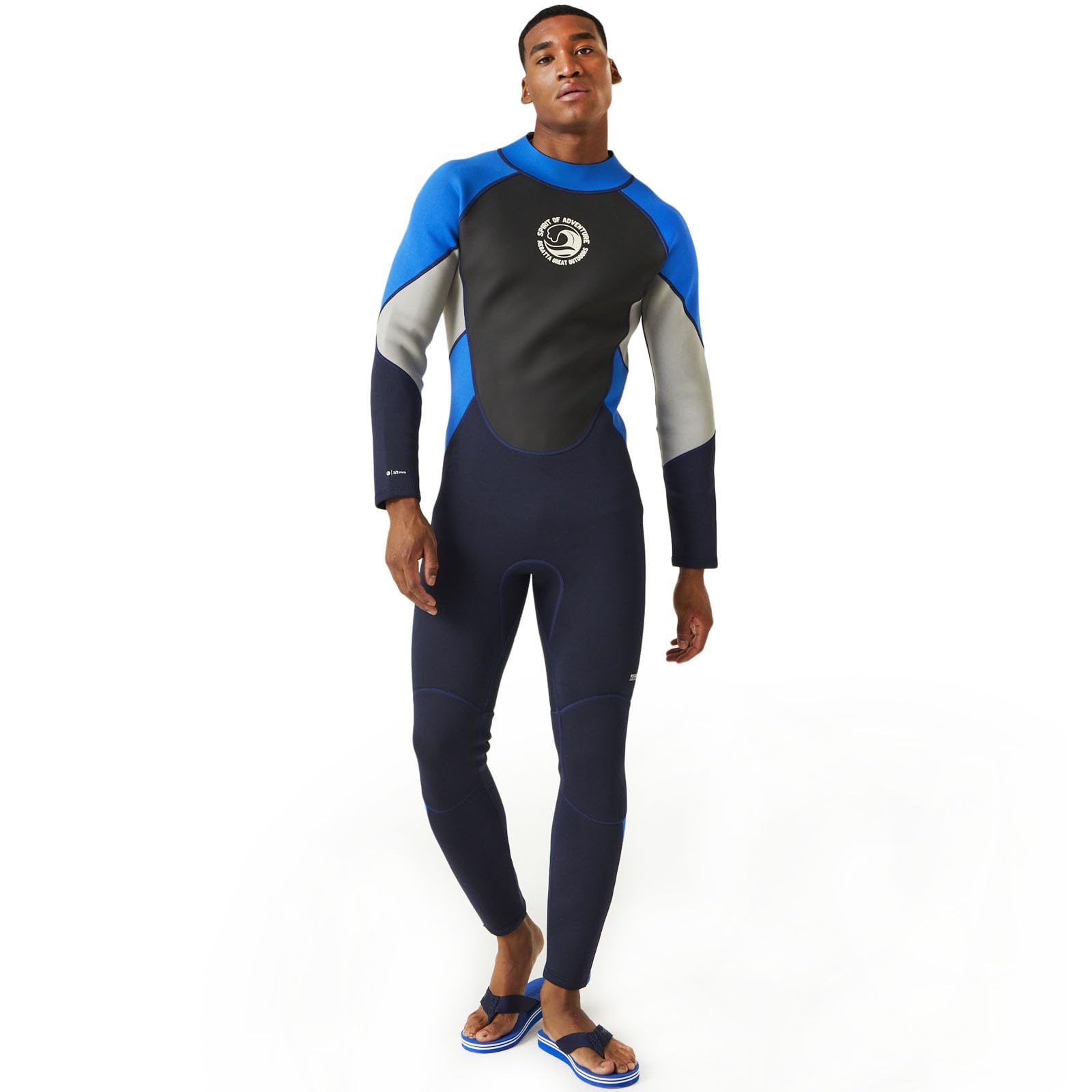 Regatta Men's Blue Full Wetsuit in Size L, Sports Direct