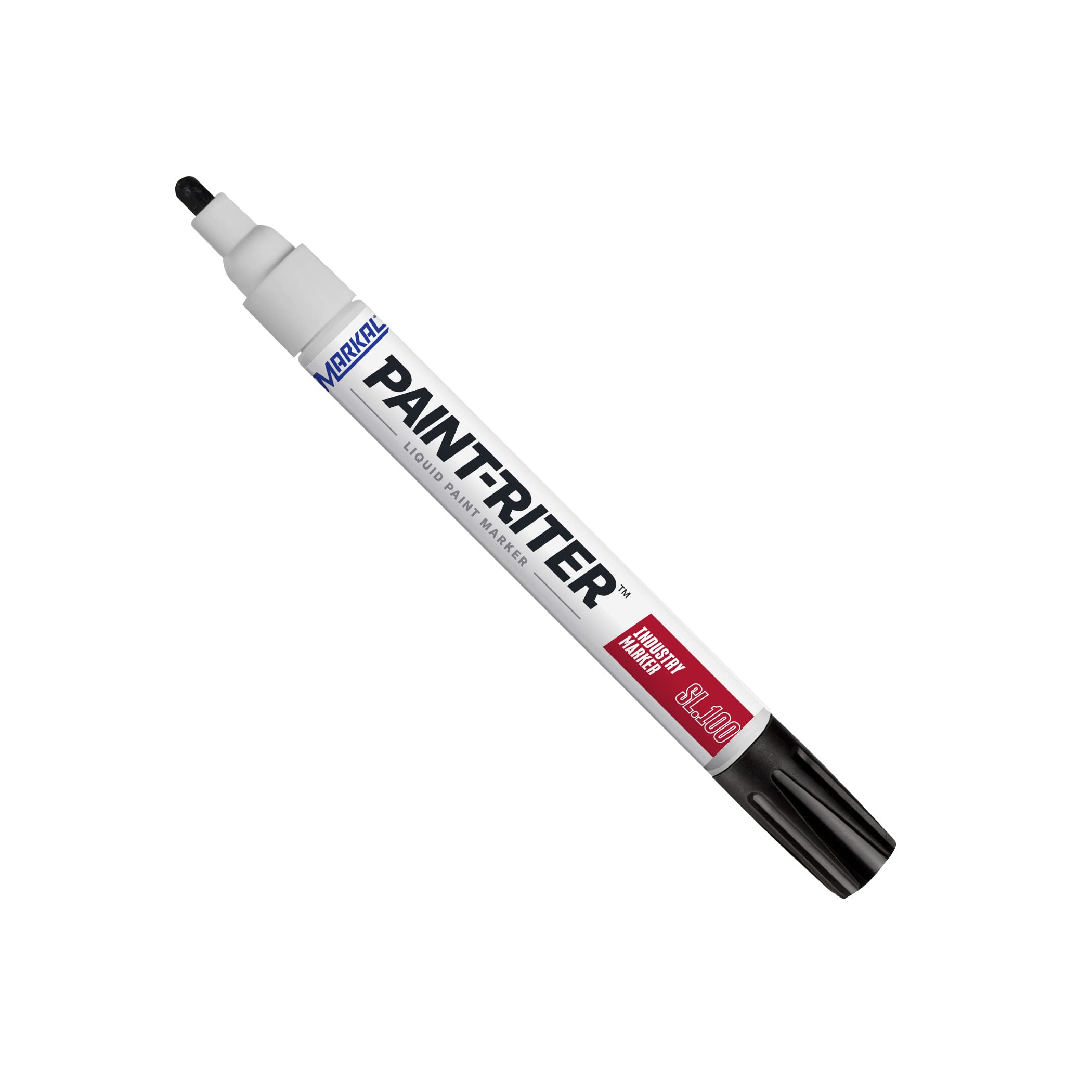 MARKAL 31240620 SL.100 Marqueurs, pointe ogive de 2-4 mm, Noir (Pack de 12)