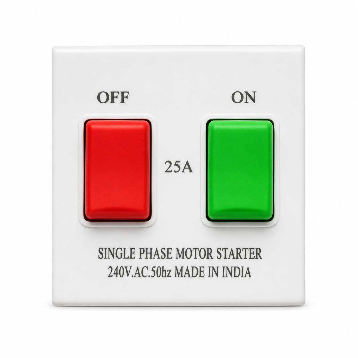 25A Single Phase Motor Starter | Heavy Duty Electric Starter Switch | Overload Protection | 220-240V-image-2