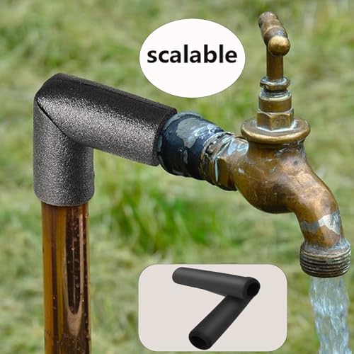Tubo de espuma aislante para tuberías, cubiertas impermeables para tuberías de agua fría y caliente en invierno, equipo de fitness, diámetro interior de tubo de aislamiento de 6 a 110 mm, mangas de