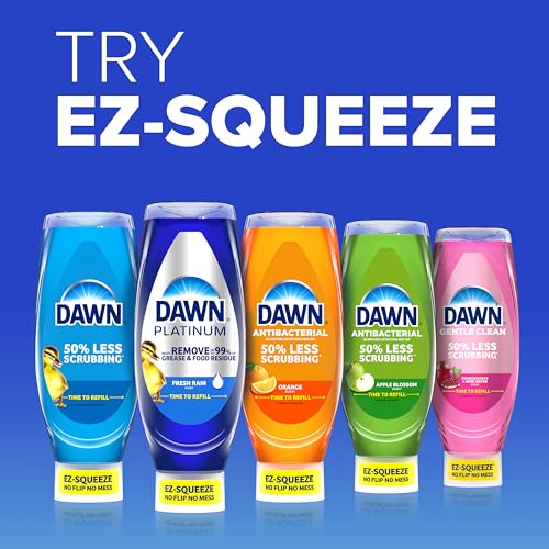 Dawn Ultra EZ-Squeeze Dish Soap, Dishwashing Liquid, Original, 3x22oz - image 7