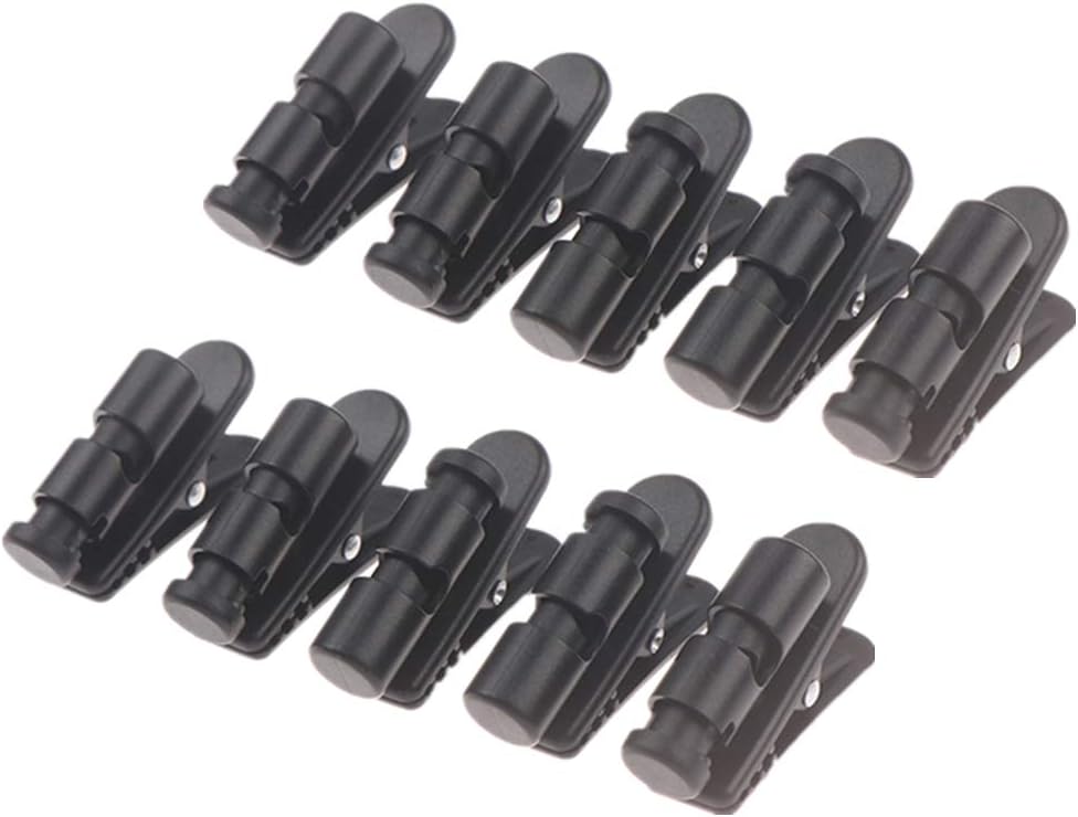 - 10Pcs Cable Cord Clamp Collar Headset Clamp Headphone Cable Clip Earphone Winder Earphone Earbud Cable Clip Clamp Hooks