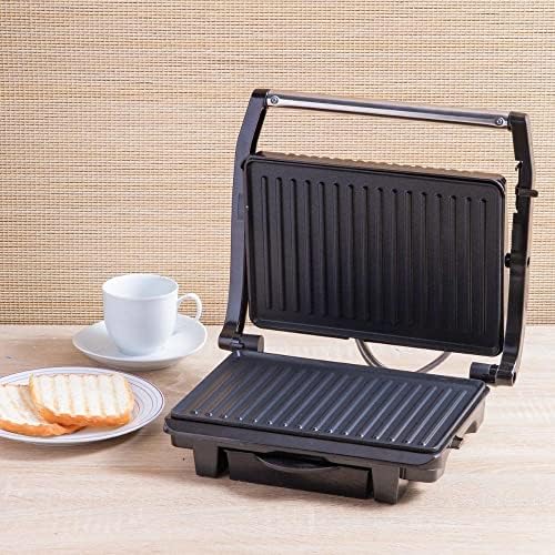 Sanduicheira e grill, Press inox red, 1200w, Vermelho, 110V, Philco