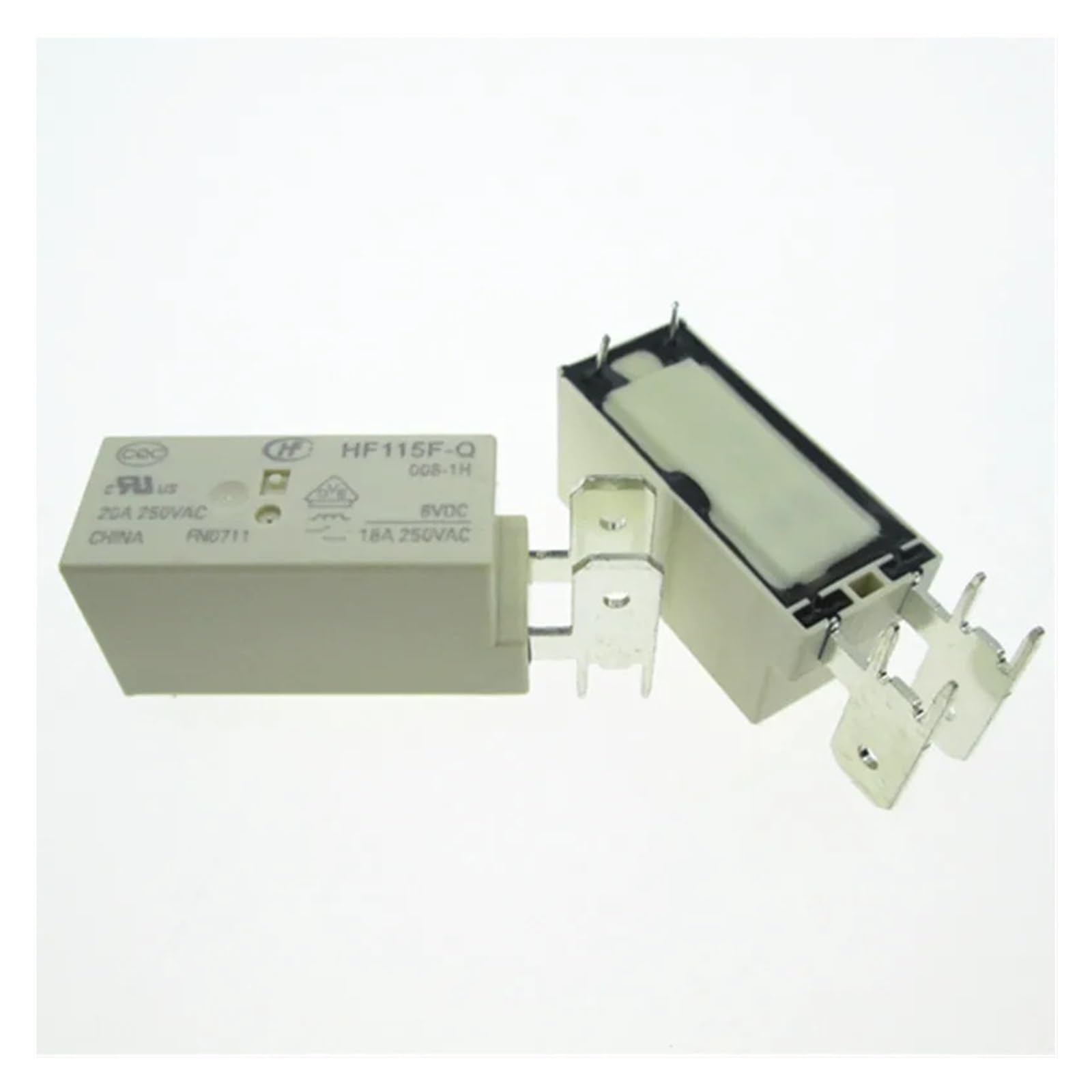 OSHZIKJII 12V relay HF115F-Q-012-1H JQX-115F-Q 012-1H 20A 12VDC 12V DC12V 20A 250VAC(10PCS)