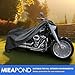Motorcycle Cover for Sport Model Harley Davidson Sportster S, Sporster 883, Nightster Special, SuperLow, SuperLow 1200T, 1200 Custom, and Most Motorcycles - Waterproof Motorcycle Cover Outdoor Storage