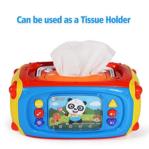 Baby Musical Toy, NextX 8 In1 Toddler Activity Box for 6 To 12 Months Infant Learning Toy, With Microphone