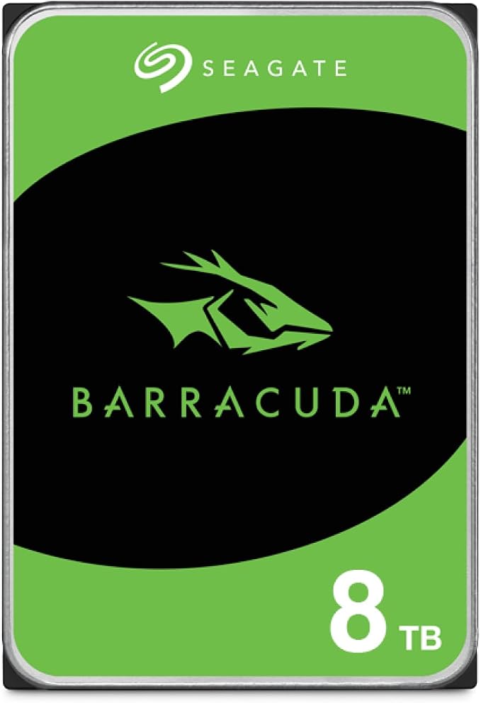 Seagate Disco Rígido Interno de 8 TB Barracuda – 3,5 Polegadas SATA 6 Gb/s 5400 - imagem principal