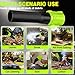 Cordless Leaf Blower, 800,000 RPM Handheld Portable Leaf Blowers with 2 X 4.0Ah Batteries, High-Speed Turbo Jet Blower Lightweight for Cleaning Yard, Patio,Leaves, Dust