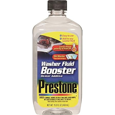 Prestone AS240 Windshield Washer Fluid Booster De-Icer Additive - 15.5 oz.