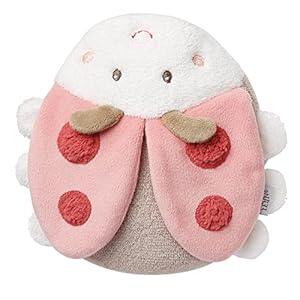 Fehn Kirschkernkissen Baby Käfer – wohltuendes Wärmekissen und Kältekissen für Babys und Kinder ab 0+ Monaten – Körnerkissen für Backofen – Kirschkerne Kissen als Babygeschenk zur Geburt