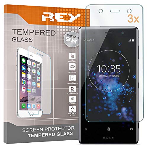 REY Pack 3X Pellicola salvaschermo per Sony Xperia...