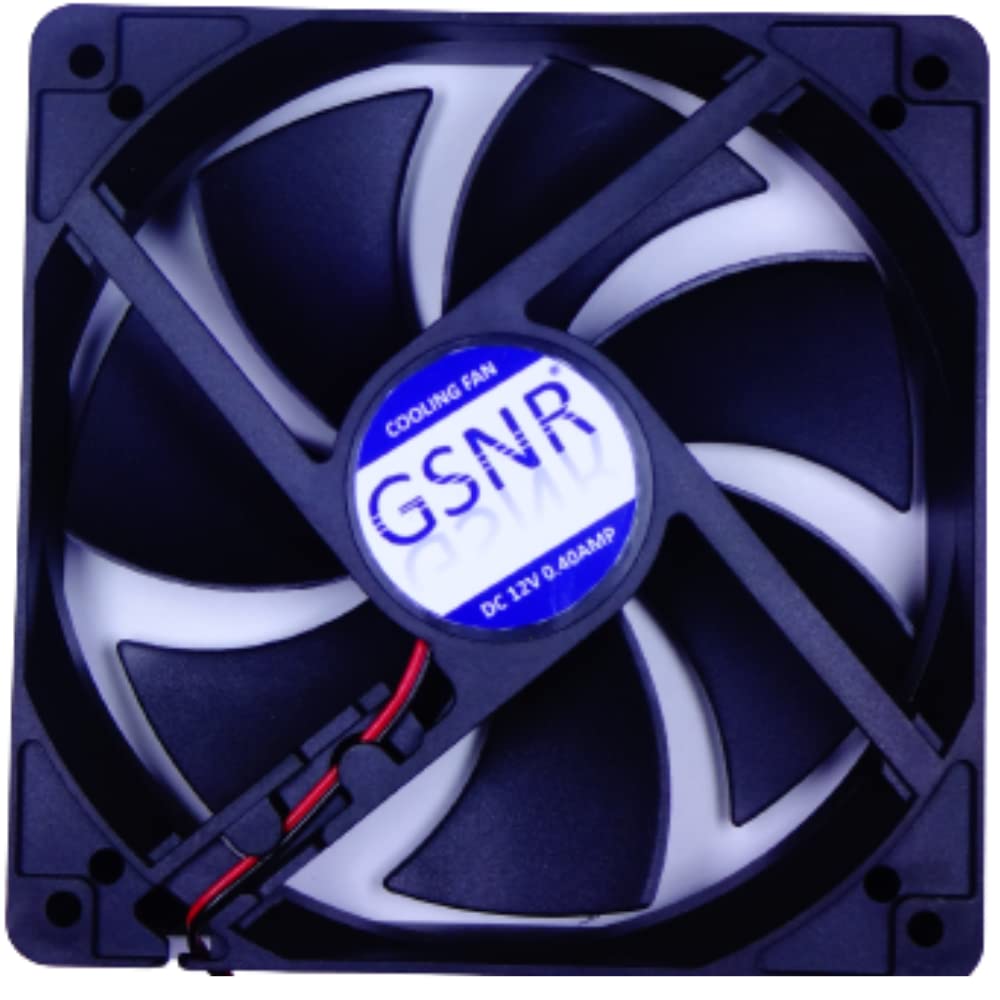 GSNR Efficient 80x80x25mm Cabinet Cooling Fan for PC Cabinets - 3500Rpm Speed with Molex Connector - Keep Your System Cool and Stable (B0B3J64QGH) Amazon Price History, Amazon Price Tracker