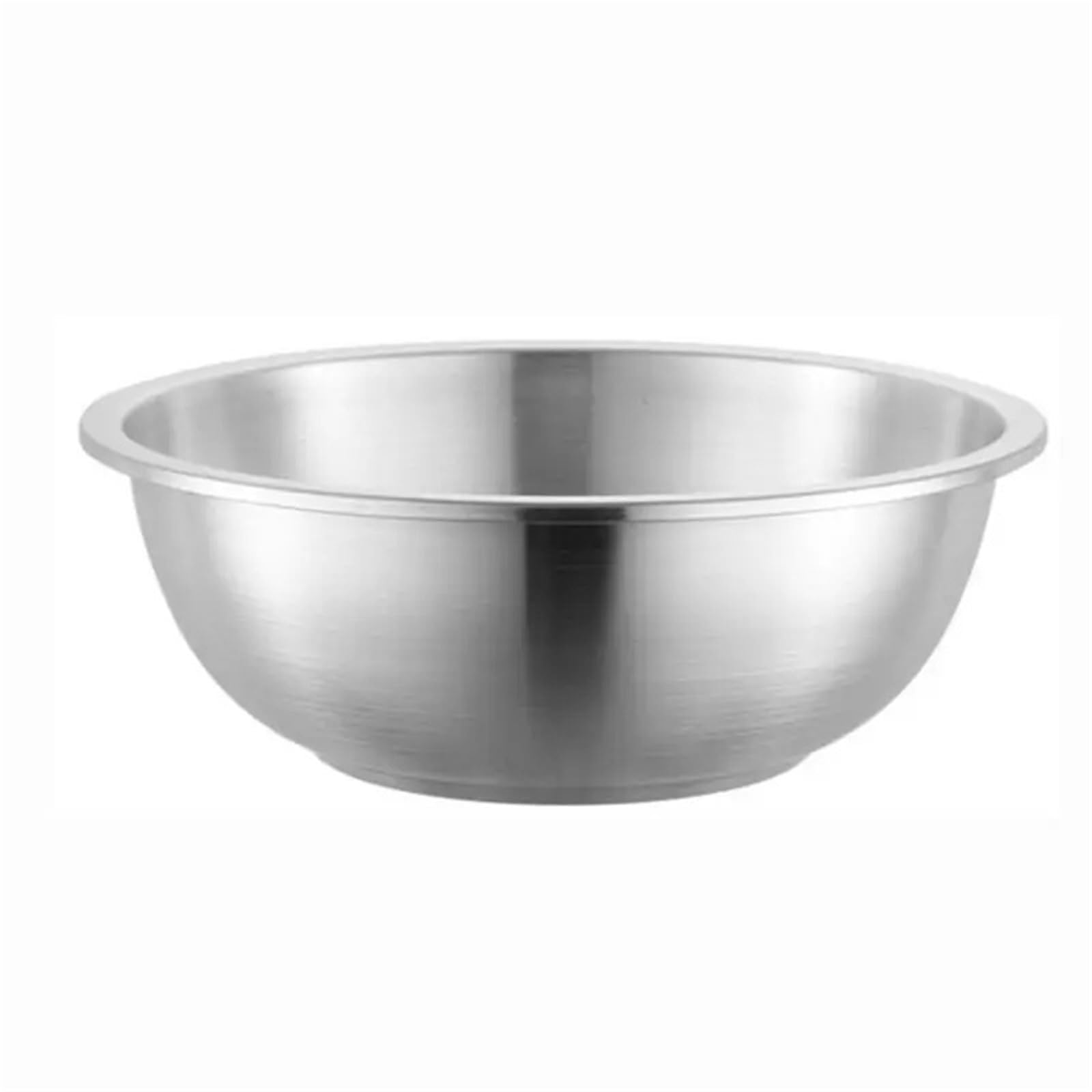 Cuenco de acero inoxidable Juego De Ensaladeras Acero Inoxidable 18-32 Cm For Cocina, Preparación Alimentos, Mezcla, Cocción Y Sopa Verduras(Bowl without Lid,28cm)