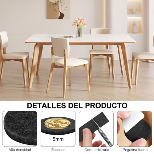 La mejor comparación de Patas de madera para mesas comprados en linea. 20 Imagen adicional