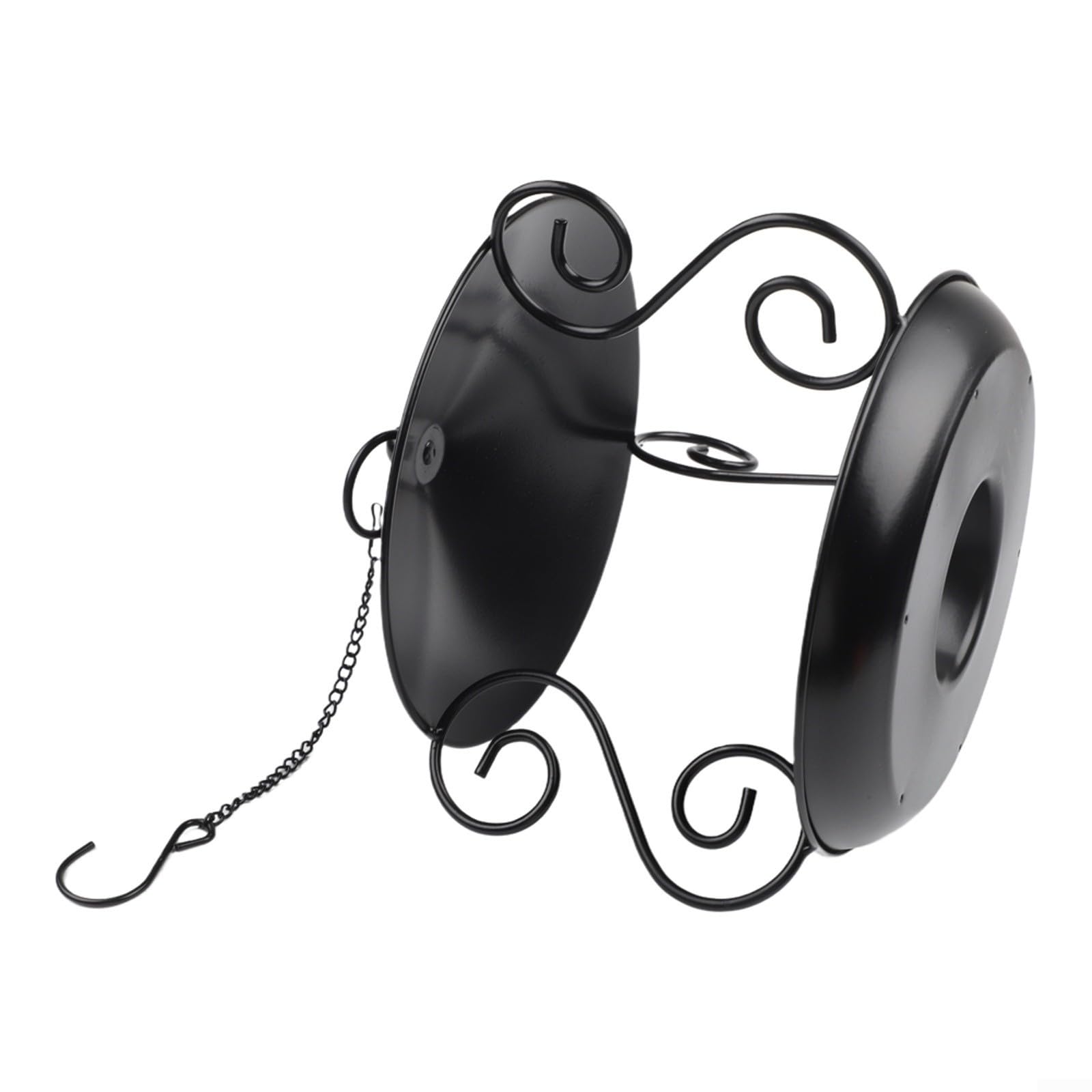 Contenitore Nettare Uccelli Design Elegante Nero