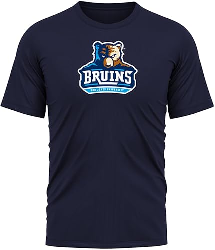 Camiseta deportiva oficial de la NCAA Collegiate para hombre, colección de logotipo primario