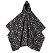 AYNEFY Poncho imperméable camouflage unisexe, multifonction, réutilisable, imperméable à capuche, tapis de tente, parasol, bâche, léger adapté pour les activités de plein air, Camouflage numérique.