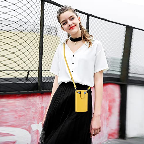 Image of Peacocktion Small Crossbody Cell Phone Purse for Women, Lightweight Mini Small Crossbody Bags for Women with Card Slots