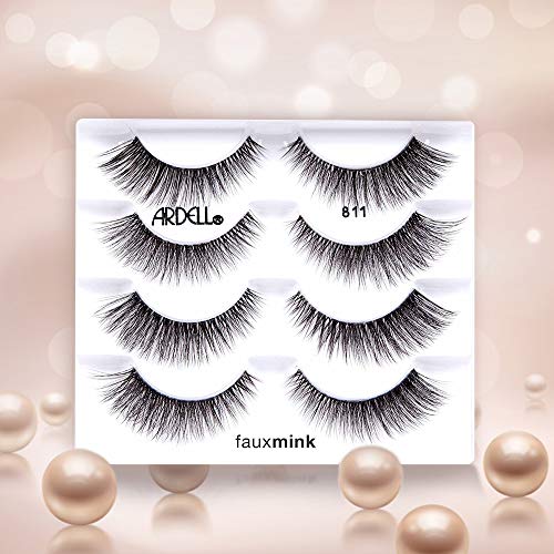 Ardell Faux Mink Lashes 811 False Eyelashes – Knot-Free Invisiband, Natural Wispy Lashes Strips, Reusable Fake Lashes, 2 Pack by Ardell - Image 3