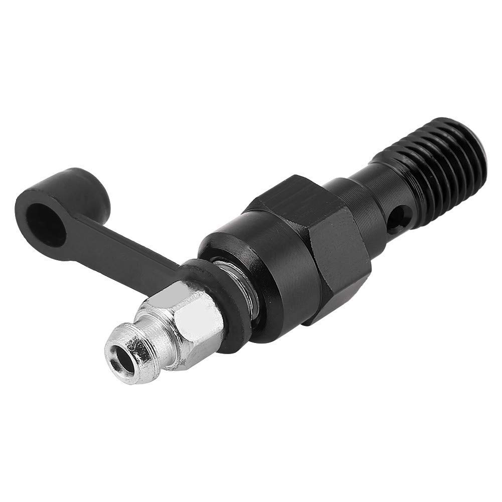 M10 x 1,0 mm Motocykl Pompa hamulcowa Śruba Banjo i pokrywa przeciwpyłowa (czarna)