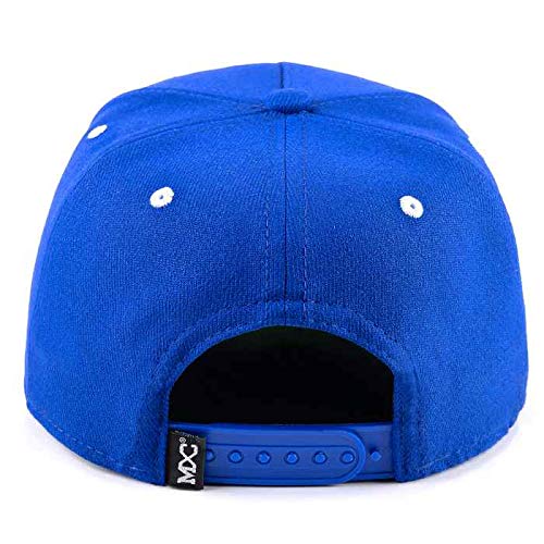 Boné MXC BRASIL Aba Curva Snapback Ajustável Brooklyn Tamanho:Único;Cor:Azul