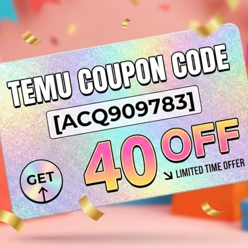 $$&raquo; TEMU COUPON CODE ^40% Off^ &bull;&raquo;[{(ACQ909783})] for First Order cover art