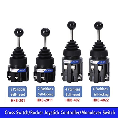 Interrupteur croisé joystick 30mm pour commande industrielle 4 voies autobloquant - 3