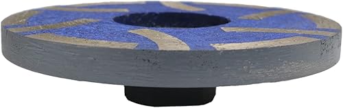 Miniatura 10 de JDK - Rueda de diamante rellena de resina de diamante de 4 pulgadas, 12 segmentos con rosca de 58 pulgadas - 11 para piedra de granito y azulejos