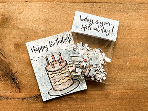 Puzzle-Karte \"Happy Birthday\" Puzzle-Karte \"Happy Birthday\"