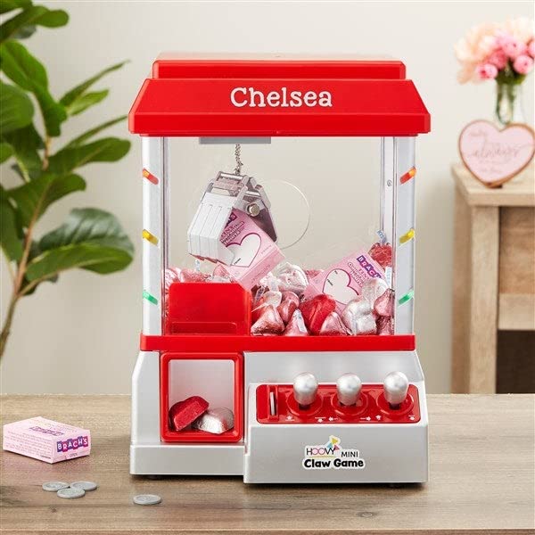 Personalization Universe Personalized Valentine's Day Mini Claw Machine