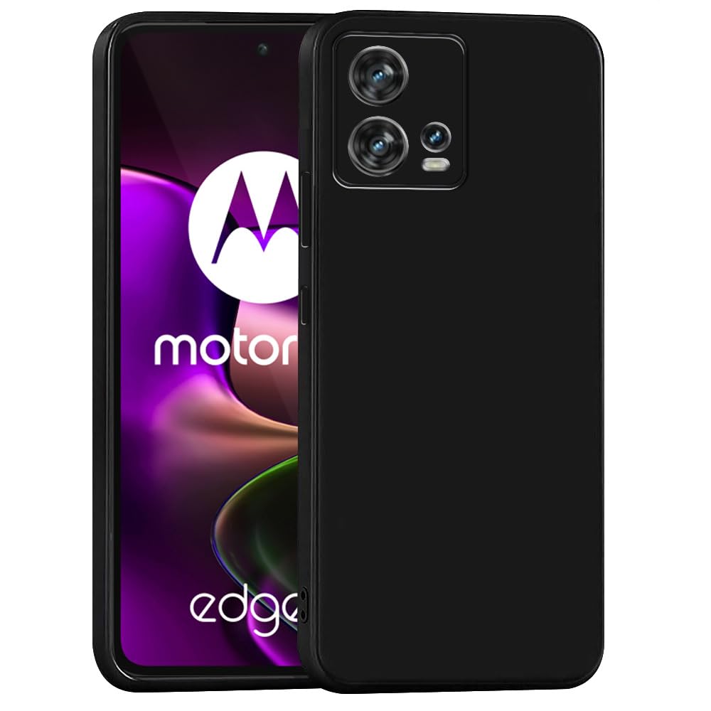 amazon basics Mobile Cover for Motorola Edge 30 Fusion 5G | Full Camera Protection | Premium Liquid Silicon Case | Flexible Bumper Case for Motorola Edge 30 Fusion 5G (Black) (B0D5WGYSFJ) Amazon Price History, Amazon Price Tracker