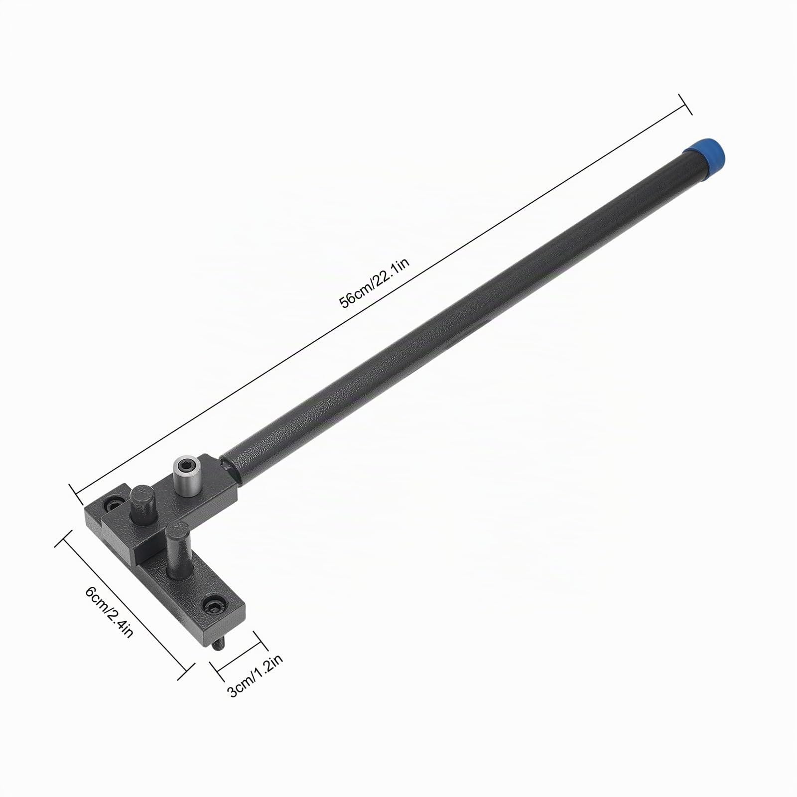 Metallbiegemaschine Handbiegemaschine Biegegerät Metallbiegewerkzeuge für Stahl Maximaler Biegewinkel 190 Grad Durchmesser 12Mm Stahlstange alle Arten von Flachstahl und Stahlstab Verarbeiten