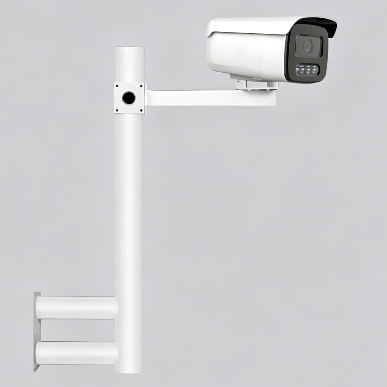 Generisch Diese Wandhalterung aus Metall für Überwachungskameras, Langer Arm für CCTV- und IP-Kameras, perfekt für die Außenüberwachung, wetterfest und langlebig (1,5 m / 4,92 ft).