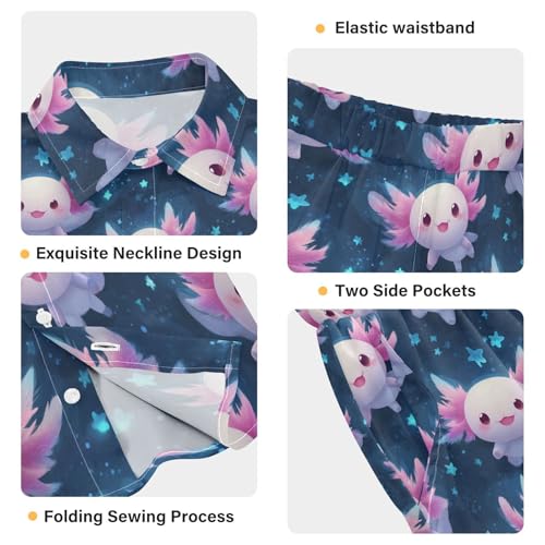 Image of Boccsty Ice Cream Drip Boy Summer Shorts Sets Hawaiian Toddler Boys T-Shirt & Pants 2 Pcs 3T-10T