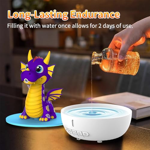Diffusor de aromas con ruido blanco y humidificador de 200 ml para dormitorio infantil 7