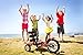 Mobo Cruiser Mini Luxury Three Wheeled Cruiser, Red, 12-Inch