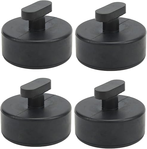 Aramox 4 almohadillas de goma, almohadilla de soporte de punto de gato de goma, repuesto para C5 C6 C7 C8 GS Z