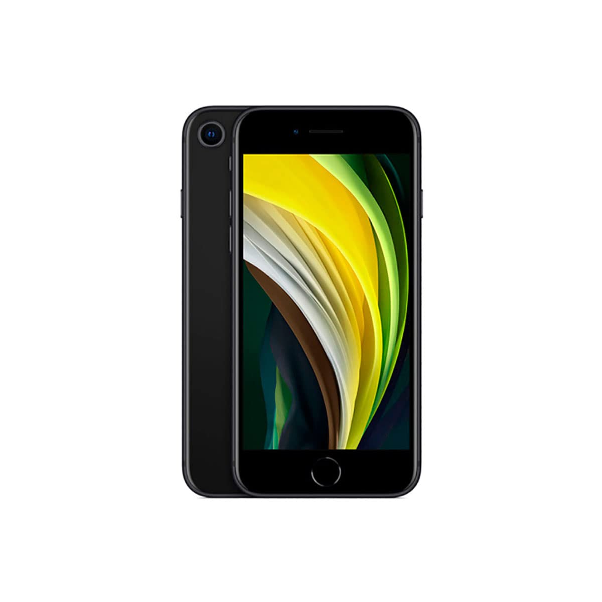 Apple iPhone SE (64 GB) - en Negro (Incluye Earpods, Adaptador de Corriente)