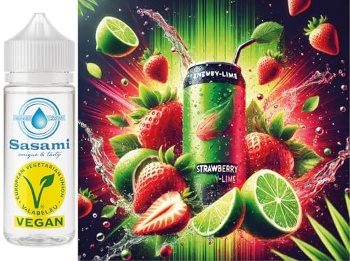 Energy Drink Strawberry Lime arôme concentré liquide vegan 100ml