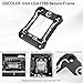 GSCOLER LGA1700 CPU Contact Frame Kit, Intel 12/13/14 Gen Anti-Bend Fixing Fixture, CNC Anodized Aluminum, Easy Install & Trace-Free Mount, Boost Cooling Performance, LGA17XX Corrective CPU Bender