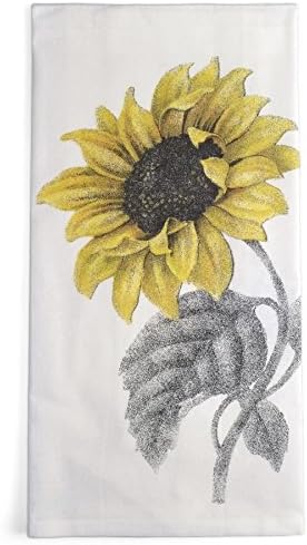 Montgomery Street Sunflower Cotton Flour Sack Dish Towel